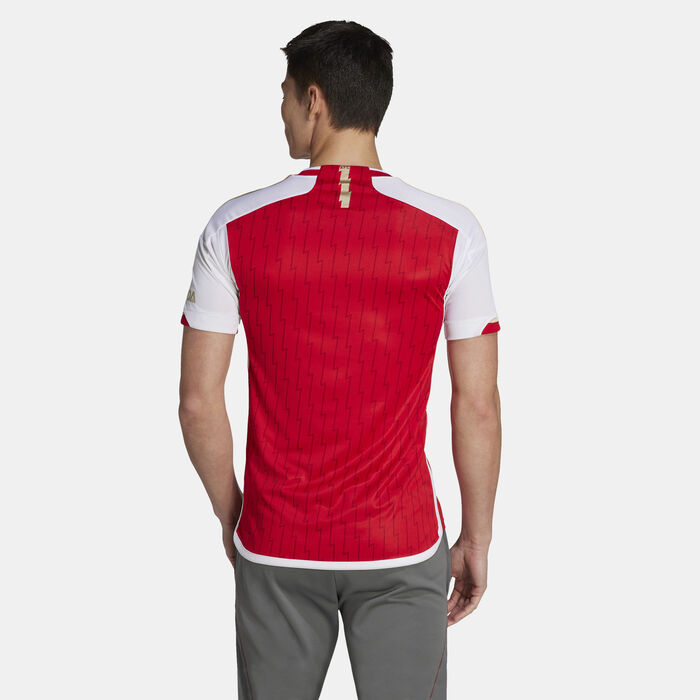 adidas Men's Arsenal Home Jersey - 2023/24 Red adidas Men's Arsenal Home Jersey - 2023/24 Red image number 1