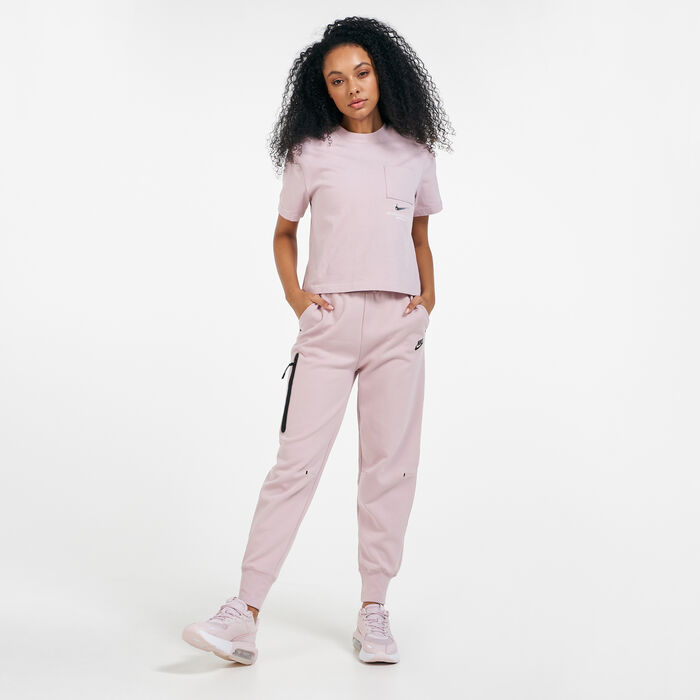 Nike Women's Sportswear Tech Fleece Pants Red Nike Women's Sportswear Tech Fleece Pants Red image number 2