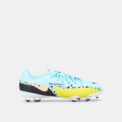 Nike Kids' Jr. Phantom GT2 Academy Multi Ground Football Shoe Blue