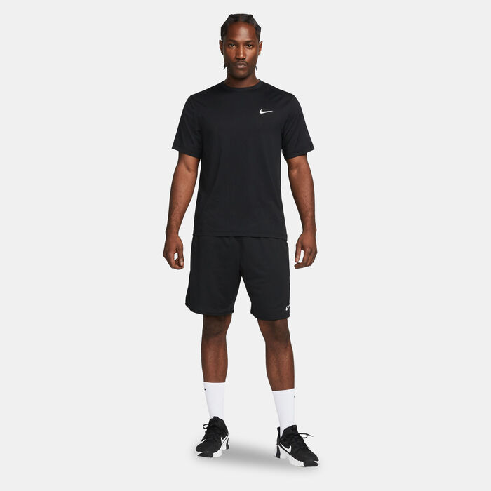 Nike Men's Dri-FIT Hyverse UV Training T-Shirt Black Nike Men's Dri-FIT Hyverse UV Training T-Shirt Black image number 2