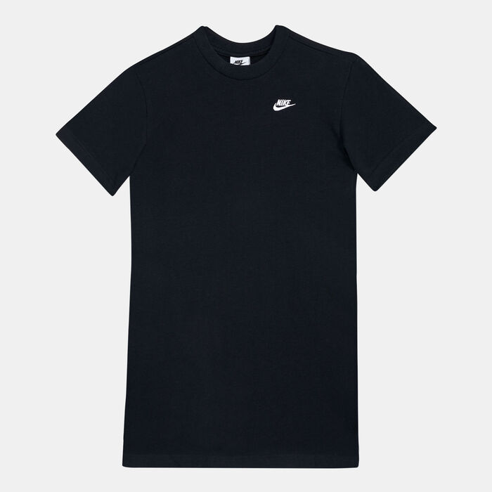 Nike Kids' Sportswear T-Shirt Dress Black Nike Kids' Sportswear T-Shirt Dress Black image number 0