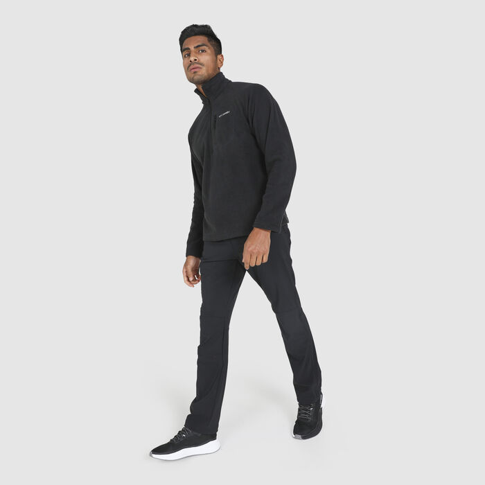 Columbia Men's Fast Trek™ III Half Zip Fleece Jacket Black image number 2