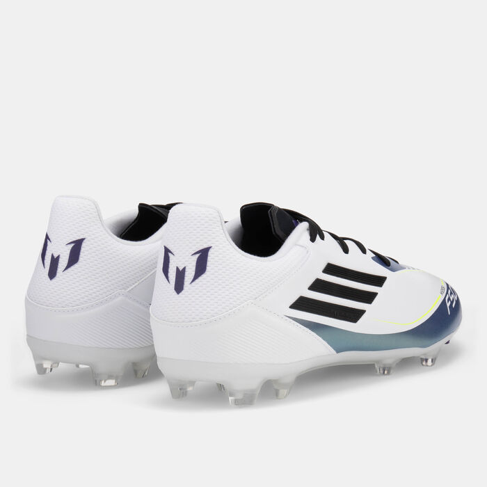 adidas Men's F50 League Messi Firm Ground/Multi-Ground Football Shoes White adidas Men's F50 League Messi Firm Ground/Multi-Ground Football Shoes White image number 2