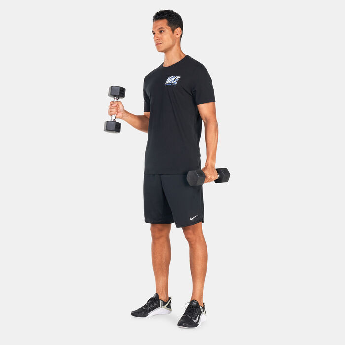Nike Men's Dri-FIT Training T-Shirt Black Nike Men's Dri-FIT Training T-Shirt Black image number 2