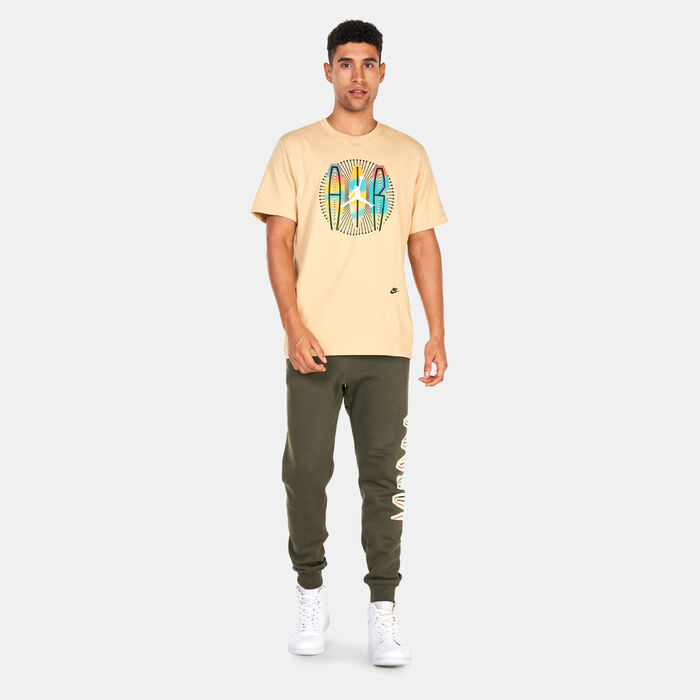 Jordan Men's Flight MVP T-Shirt Beige Jordan Men's Flight MVP T-Shirt Beige image number 2