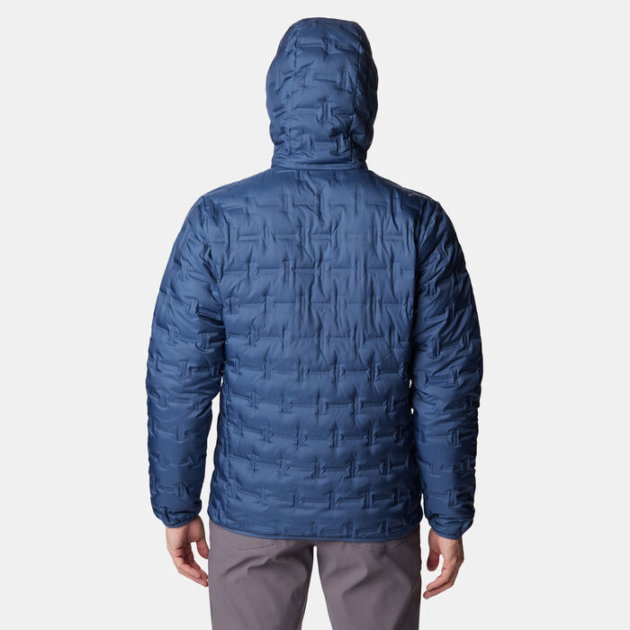 Columbia Men's Delta Ridge™ Down Hooded Jacket Blue Columbia Men's Delta Ridge™ Down Hooded Jacket Blue image number 2