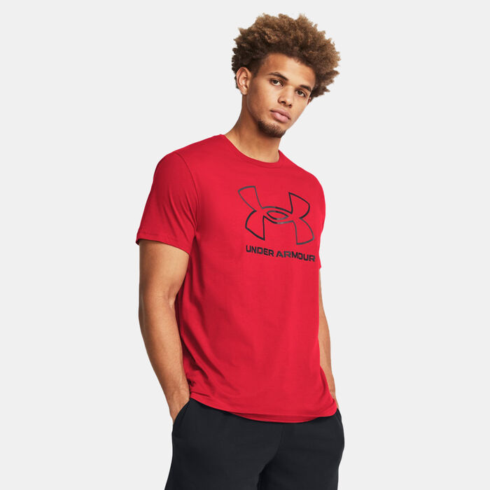 Under Armour Men's Foundation T-Shirt Red Under Armour Men's Foundation T-Shirt Red image number 0