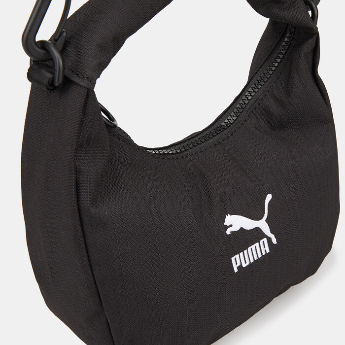 PUMA Women's Prime Classics Mini Hobo Bag Black PUMA Women's Prime Classics Mini Hobo Bag Black image number 3