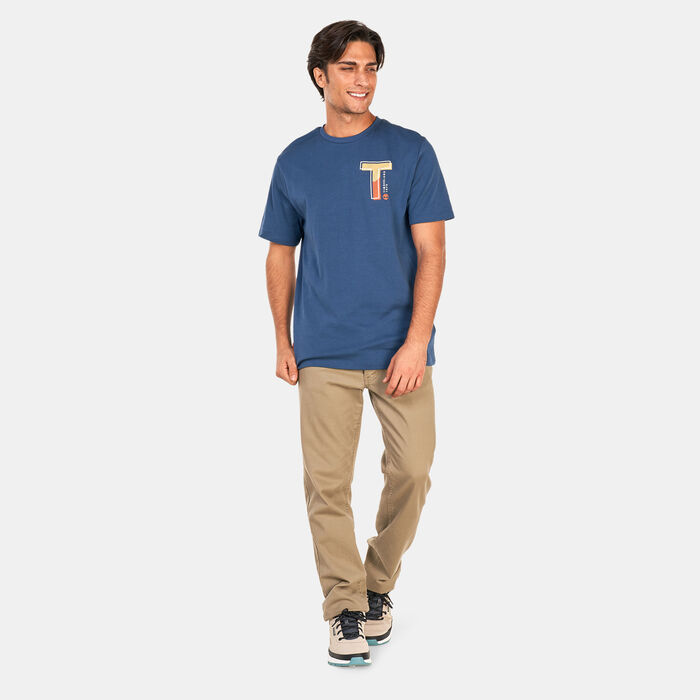 Timberland Men's Interlock TimberFresh™ T-Shirt Blue Timberland Men's Interlock TimberFresh™ T-Shirt Blue image number 2