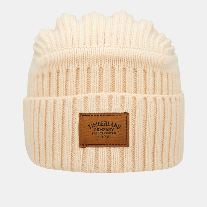 Timberland Men's Gulf Beach Beanie White Timberland Men's Gulf Beach Beanie White image number 0