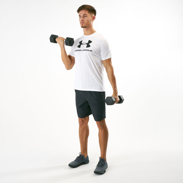 Under Armour Men's Sportstyle Logo T-Shirt White Under Armour Men's Sportstyle Logo T-Shirt White image number 2