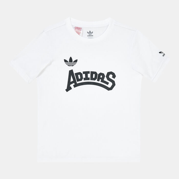 adidas Originals Kids' Graphic T-Shirt White adidas Originals Kids' Graphic T-Shirt White image number 0