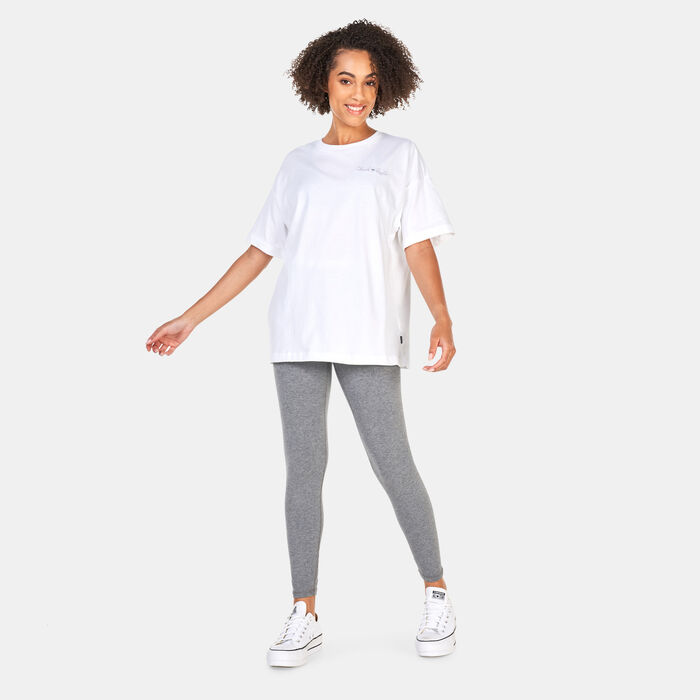 Converse Women's Floral Fill Chuck Taylor T-Shirt White Converse Women's Floral Fill Chuck Taylor T-Shirt White image number 2