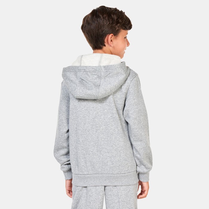 Nike Kids' Sportswear Full Zip Hoodie Grey Nike Kids' Sportswear Full Zip Hoodie Grey image number 1