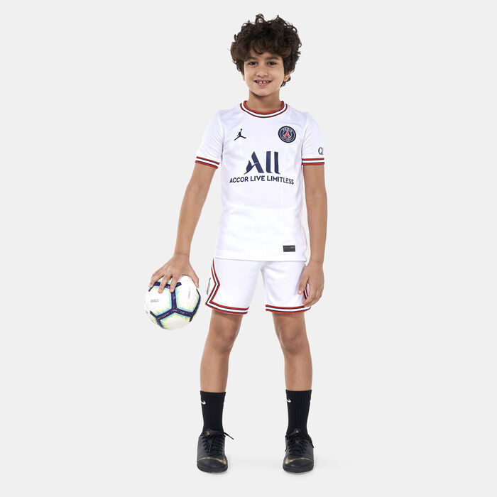Nike Kids' Paris Saint-Germain 4th Jersey White image number 2
