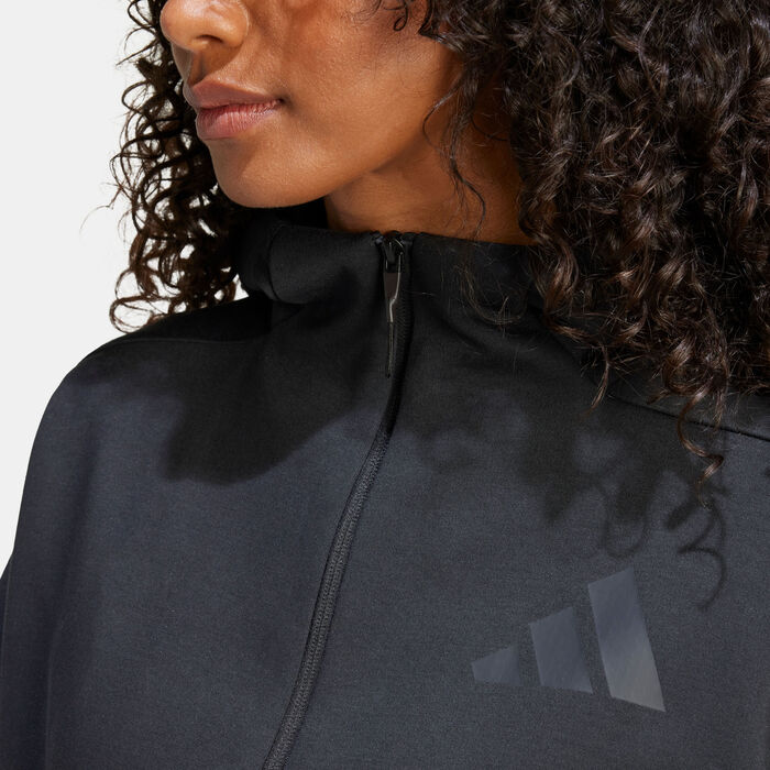 adidas Women's Z.N.E. Hoodie Black image number 3