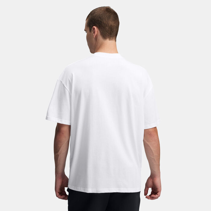 Under Armour Men's Heavyweight SM Box T-Shirt White image number 1