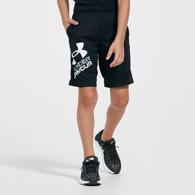 Under Armour Kids' UA Prototype 2.0 Logo Shorts Black