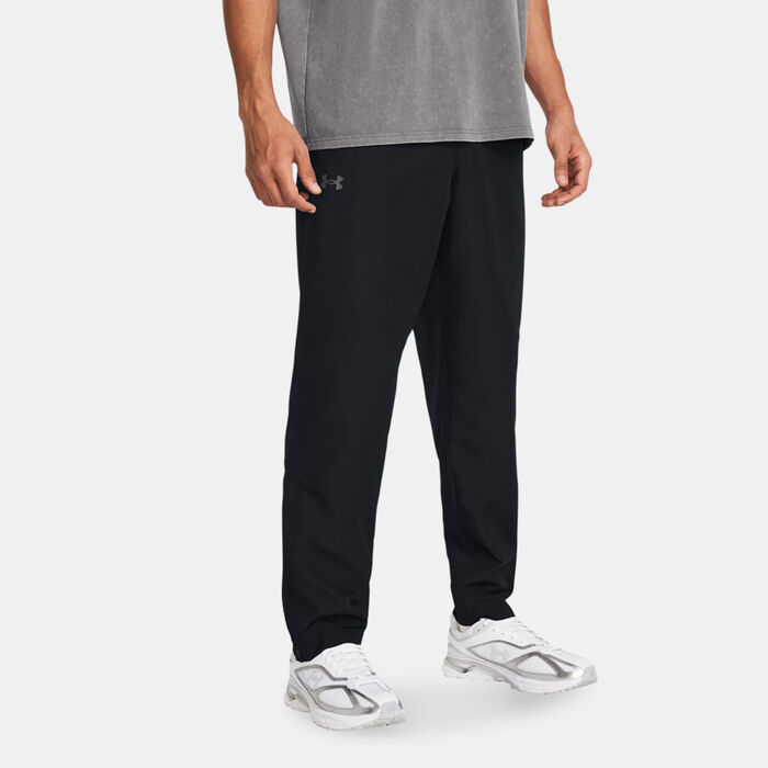 Under Armour Men's Icon Legacy Windbreaker Pants Black Under Armour Men's Icon Legacy Windbreaker Pants Black image number 0