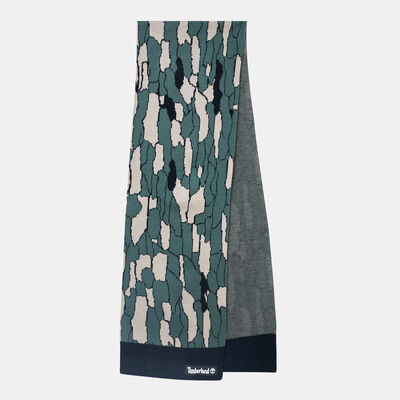 Timberland Cranmore Camo Knit Scarf Multi Timberland Cranmore Camo Knit Scarf Multi