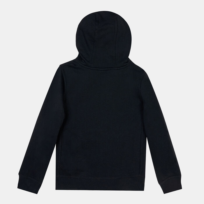 Nike Kids' Club Fleece Pullover Hoodie Black Nike Kids' Club Fleece Pullover Hoodie Black image number 1