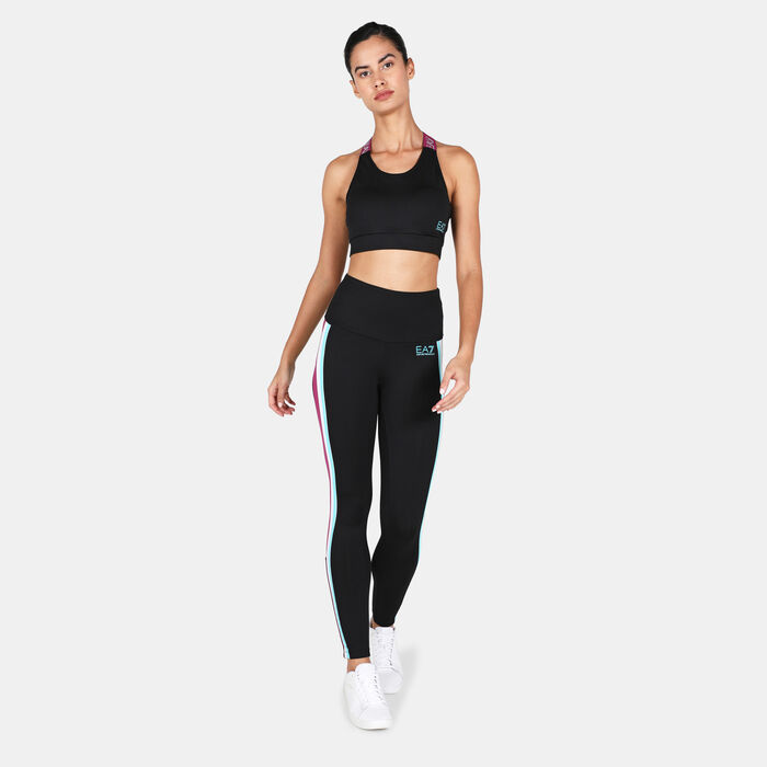 EA7 Emporio Armani Women's Sports Bra Black EA7 Emporio Armani Women's Sports Bra Black image number 2