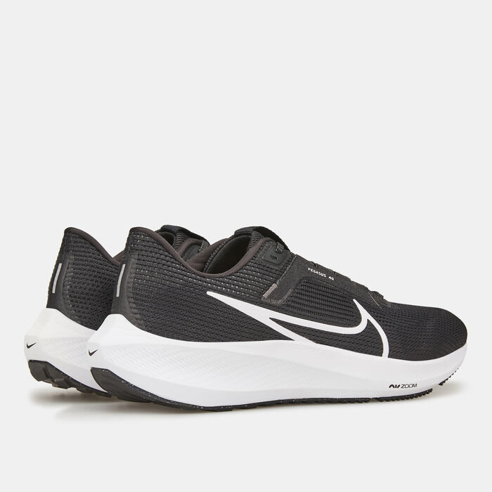 Nike Men's Pegasus 40 Road Running Shoe Black Nike Men's Pegasus 40 Road Running Shoe Black image number 3