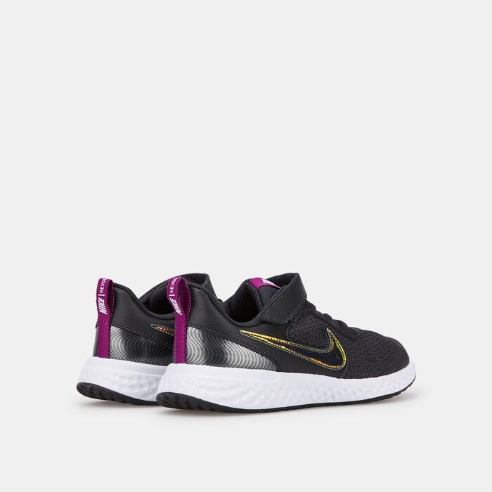 Nike Kids' Revolution 5 SE Power Shoe Black Nike Kids' Revolution 5 SE Power Shoe Black image number 2