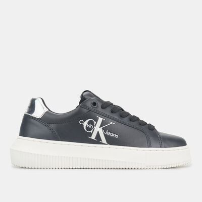 Calvin Klein Women's Chunky Leather Shoes Black Calvin Klein Women's Chunky Leather Shoes Black