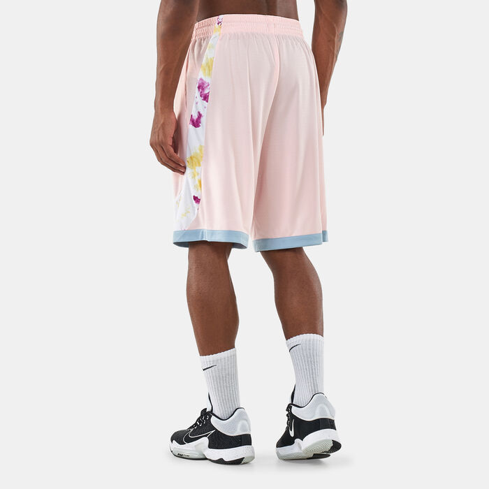 Nike Men's Dri-FIT HBR Printed Shorts Pink Nike Men's Dri-FIT HBR Printed Shorts Pink image number 1