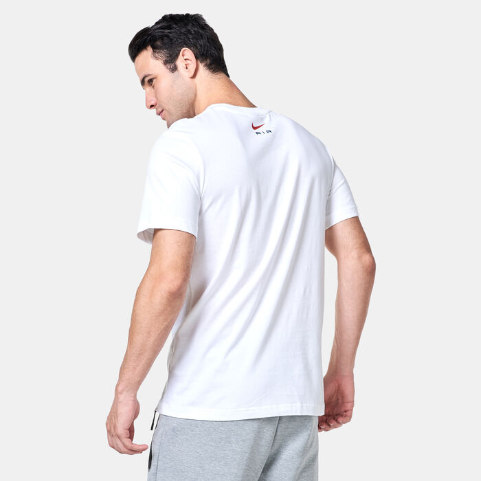 Nike Men's Air Graphic T-Shirt White image number 1