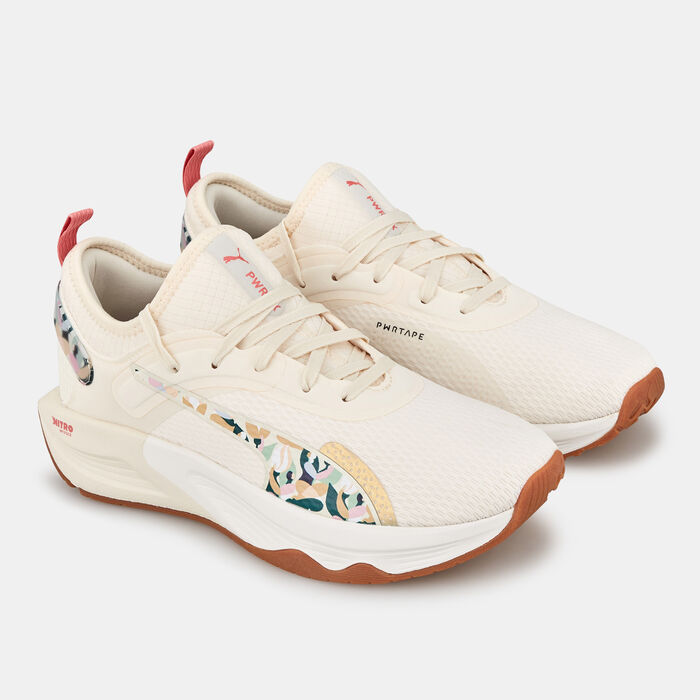 PUMA Women's x Maggie Stephenson PWR XX NITRO Training Shoe Beige PUMA Women's x Maggie Stephenson PWR XX NITRO Training Shoe Beige image number 1