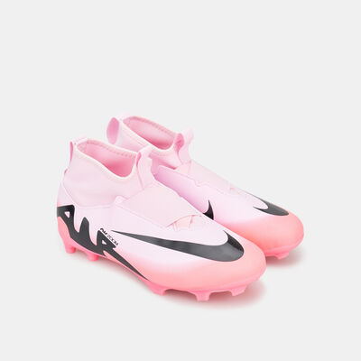 Nike Kids' Mercurial Superfly 9 Academy Multi-Ground Football Shoes Pink
