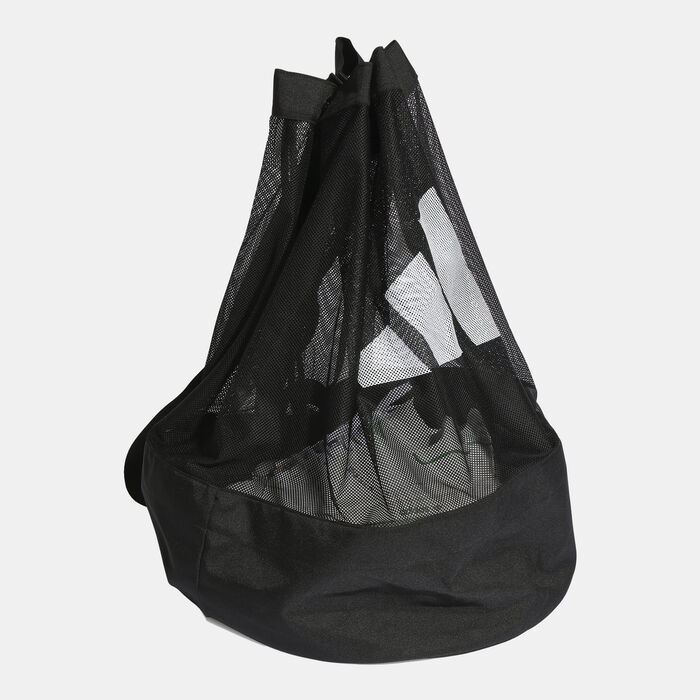 adidas Tiro League Football Net Bag Black adidas Tiro League Football Net Bag Black image number 2