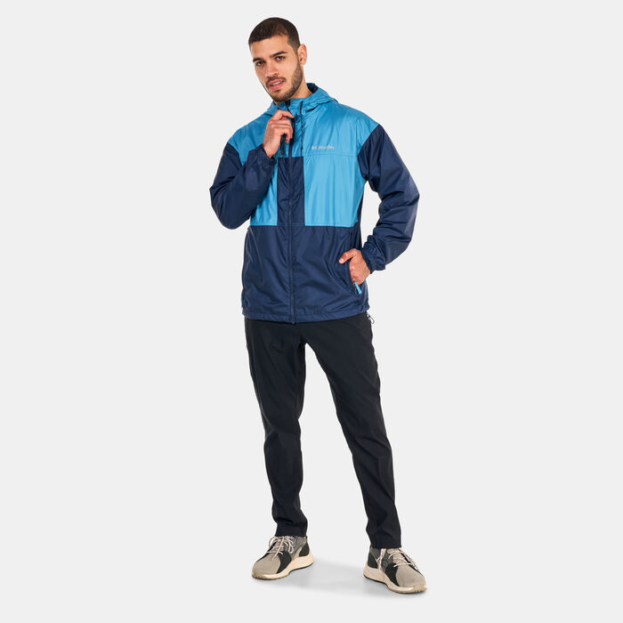 Columbia Men's Flash Challenger™ Lined Windbreaker Jacket Blue Columbia Men's Flash Challenger™ Lined Windbreaker Jacket Blue image number 2