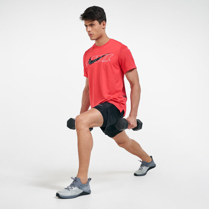 Nike Men's 2-in-1 7-inch Challenger Shorts Black Nike Men's 2-in-1 7-inch Challenger Shorts Black image number 2