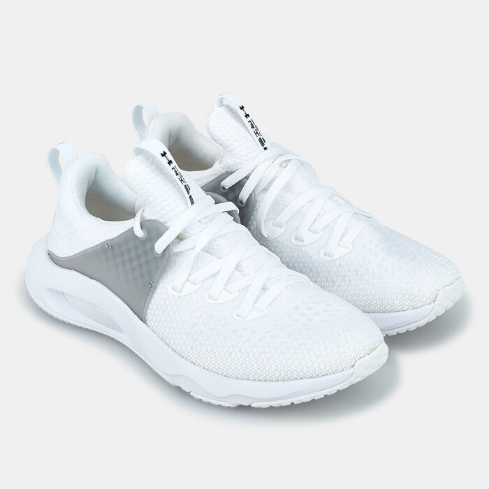 Under Armour Women's UA HOVR™ Rise 3 Training Shoe White Under Armour Women's UA HOVR™ Rise 3 Training Shoe White image number 1