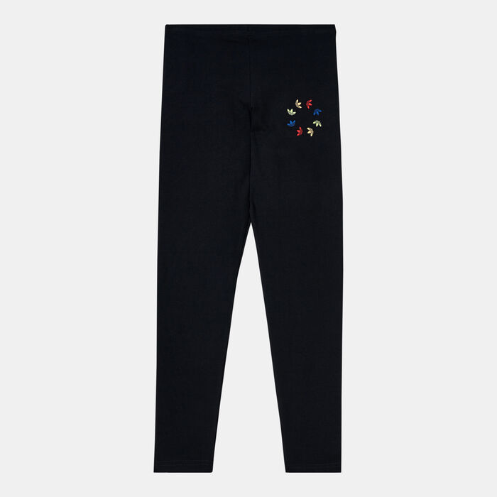 adidas Originals Kids' Adicolor Leggings Black adidas Originals Kids' Adicolor Leggings Black image number 0