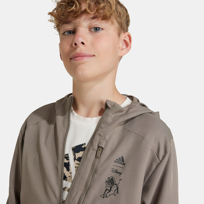 adidas Kids' Disney Lion King Track Jacket Beige adidas Kids' Disney Lion King Track Jacket Beige image number 3