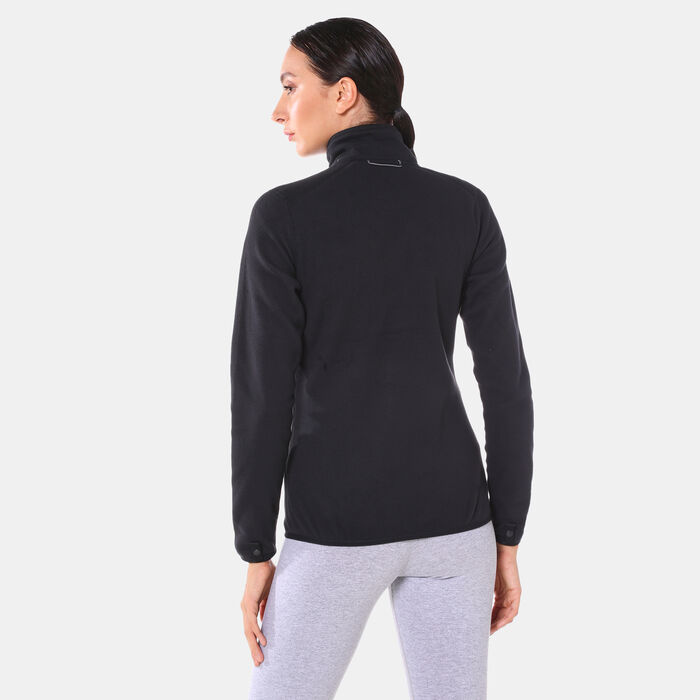 The North Face Women's 100 Glacier Full-Zip Jacket Black The North Face Women's 100 Glacier Full-Zip Jacket Black image number 1