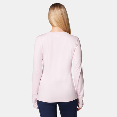 Columbia Women's Sloan Ridge Long Sleeve T-Shirt Pink