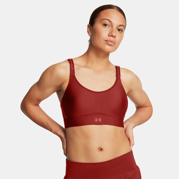 Under Armour Women's Infinity High-Support 2.0 Training Sports Bra Bra Orange image number 0