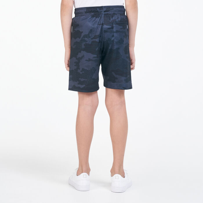 Converse Kids' Jungle Allover Print Shorts Black Converse Kids' Jungle Allover Print Shorts Black image number 1