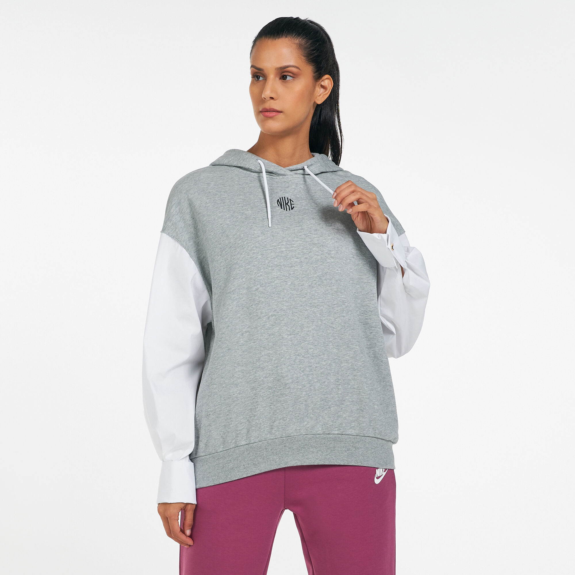 Nike running icon clash hoodie outlet