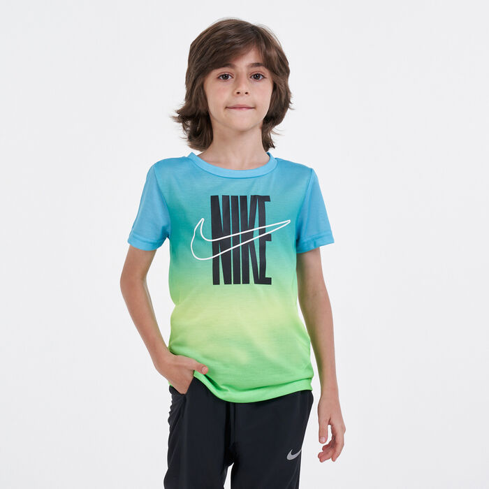 Nike Kids' Gradient T-Shirt Green Nike Kids' Gradient T-Shirt Green image number 0