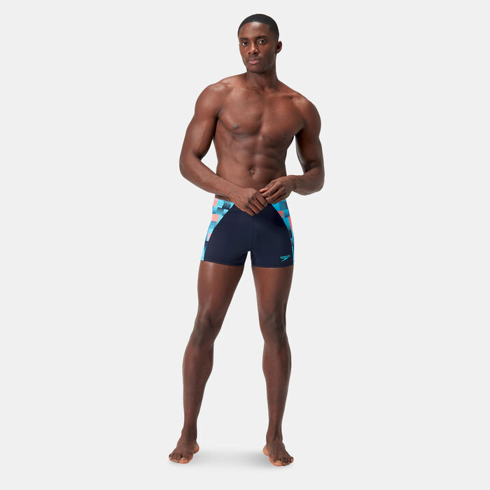 Speedo Men's Endurance+ MAX Splice Swimming Jammers Blue Speedo Men's Endurance+ MAX Splice Swimming Jammers Blue image number 2