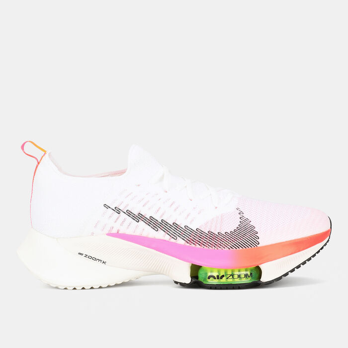 Nike Men's Air Zoom Tempo NEXT% Flyknit Shoe White image number 0