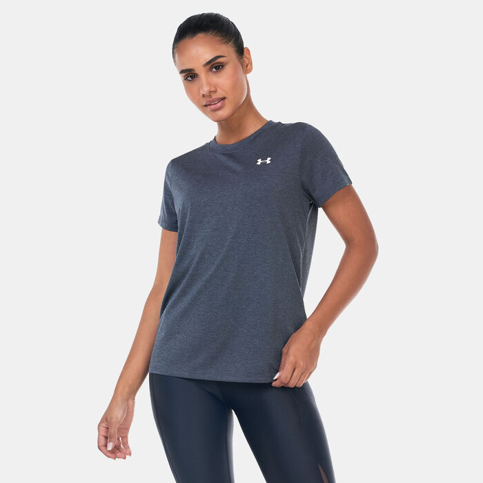 Under Armour Women's UA Tech Bubble T-Shirt Black Under Armour Women's UA Tech Bubble T-Shirt Black image number 0