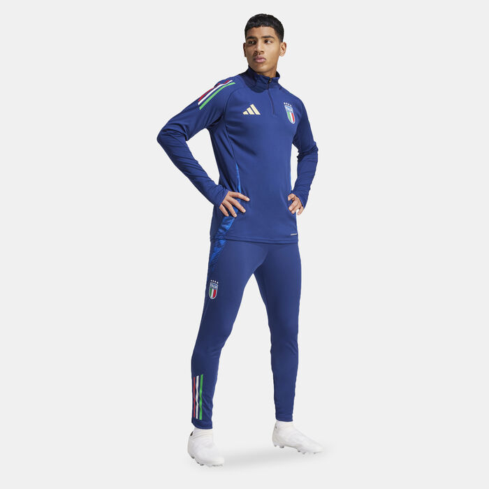 adidas Men's Italy Tiro Competition Training Football Track Pants - 2024 Blue adidas Men's Italy Tiro Competition Training Football Track Pants - 2024 Blue image number 3