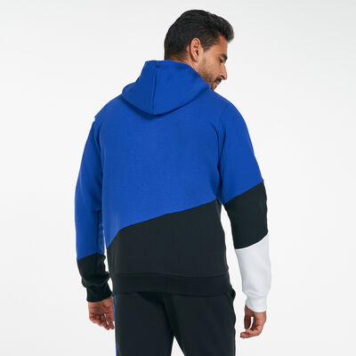 adidas Men's Sportswear Colourblock Hoodie Blue